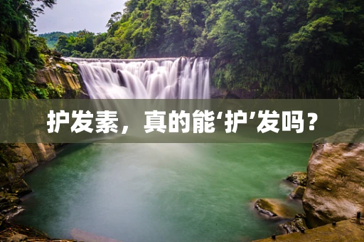 护发素，真的能‘护’发吗？