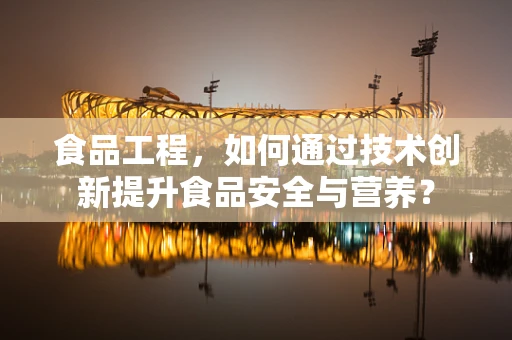 食品工程，如何通过技术创新提升食品安全与营养？
