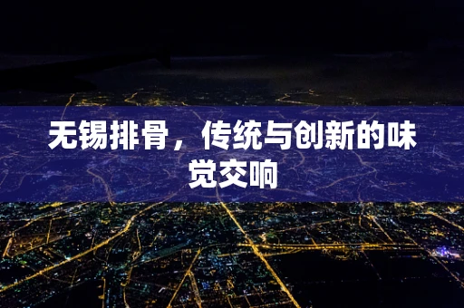 无锡排骨，传统与创新的味觉交响