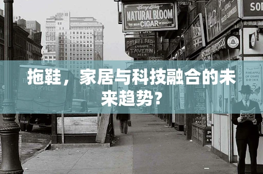 拖鞋，家居与科技融合的未来趋势？