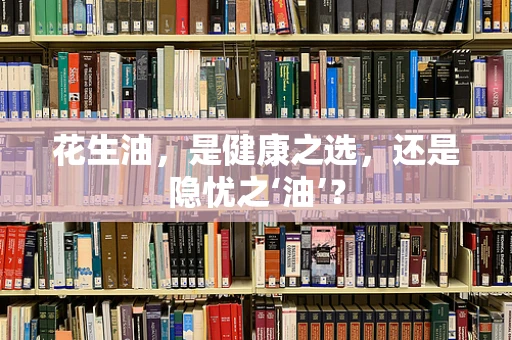 花生油，是健康之选，还是隐忧之‘油’？