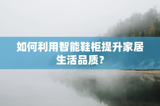 如何利用智能鞋柜提升家居生活品质？