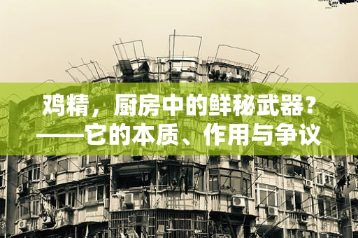 鸡精，厨房中的鲜秘武器？——它的本质、作用与争议