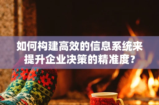 如何构建高效的信息系统来提升企业决策的精准度？