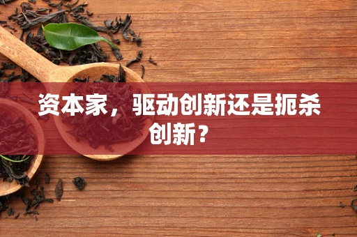资本家，驱动创新还是扼杀创新？