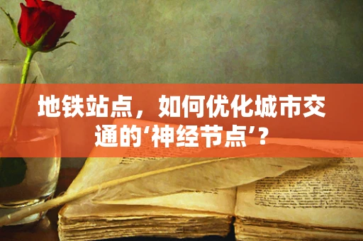地铁站点，如何优化城市交通的‘神经节点’？