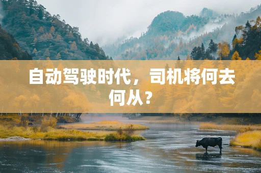 自动驾驶时代，司机将何去何从？