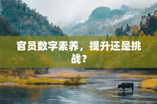 官员数字素养，提升还是挑战？