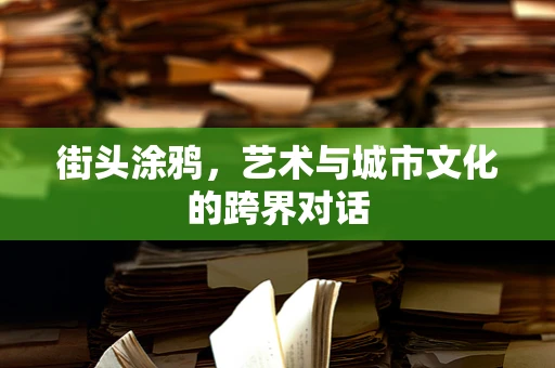 街头涂鸦，艺术与城市文化的跨界对话