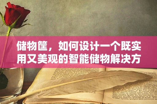 储物筐，如何设计一个既实用又美观的智能储物解决方案？