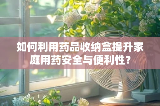 如何利用药品收纳盒提升家庭用药安全与便利性？