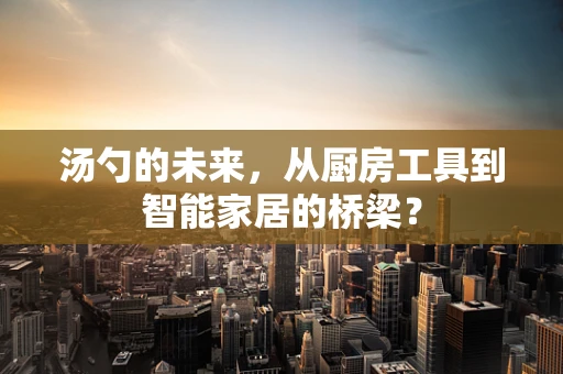 汤勺的未来，从厨房工具到智能家居的桥梁？