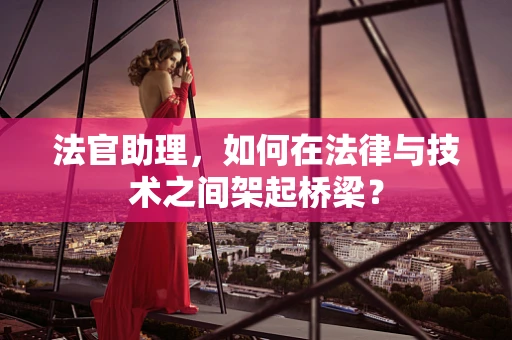 法官助理，如何在法律与技术之间架起桥梁？