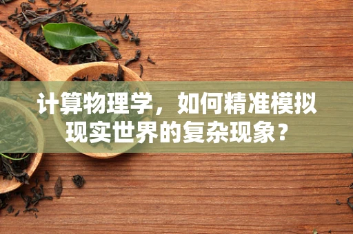 计算物理学，如何精准模拟现实世界的复杂现象？
