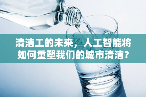 清洁工的未来，人工智能将如何重塑我们的城市清洁？