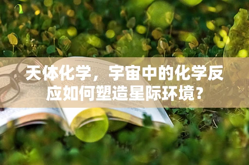 天体化学，宇宙中的化学反应如何塑造星际环境？