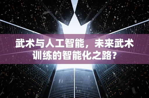 武术与人工智能，未来武术训练的智能化之路？