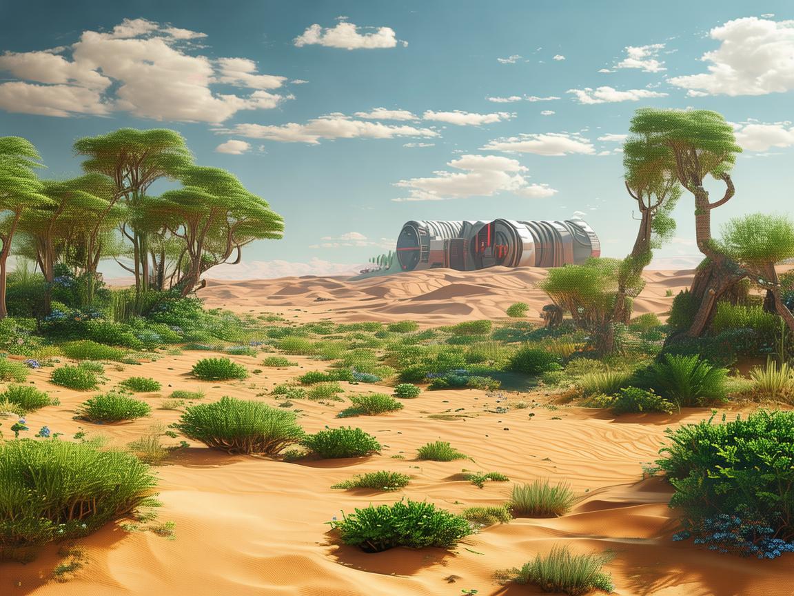 沙漠中的绿色奇迹，人工智能如何助力生态恢复？